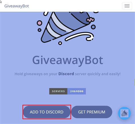 giveawaybot|Add GiveawayBot Discord Bot .